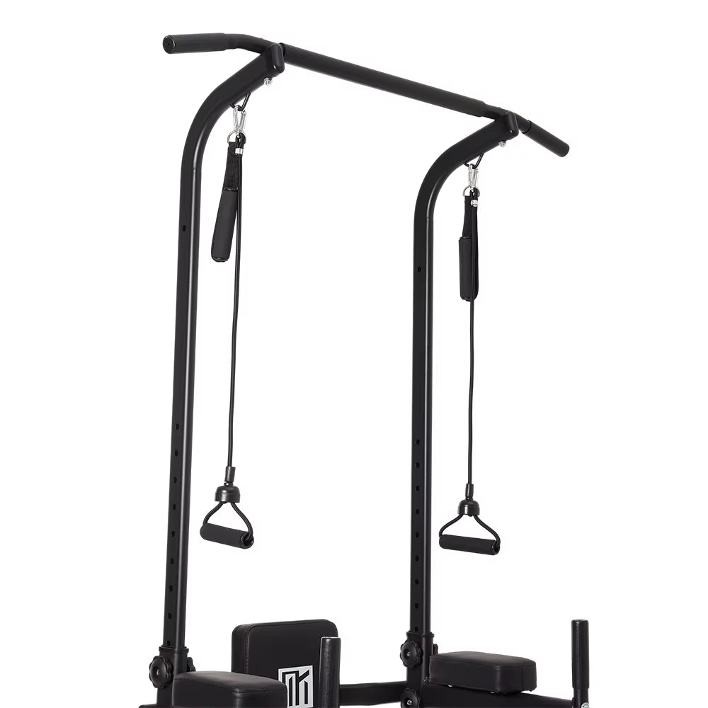 Power Tower with Dip Station and Pull-Up Bar