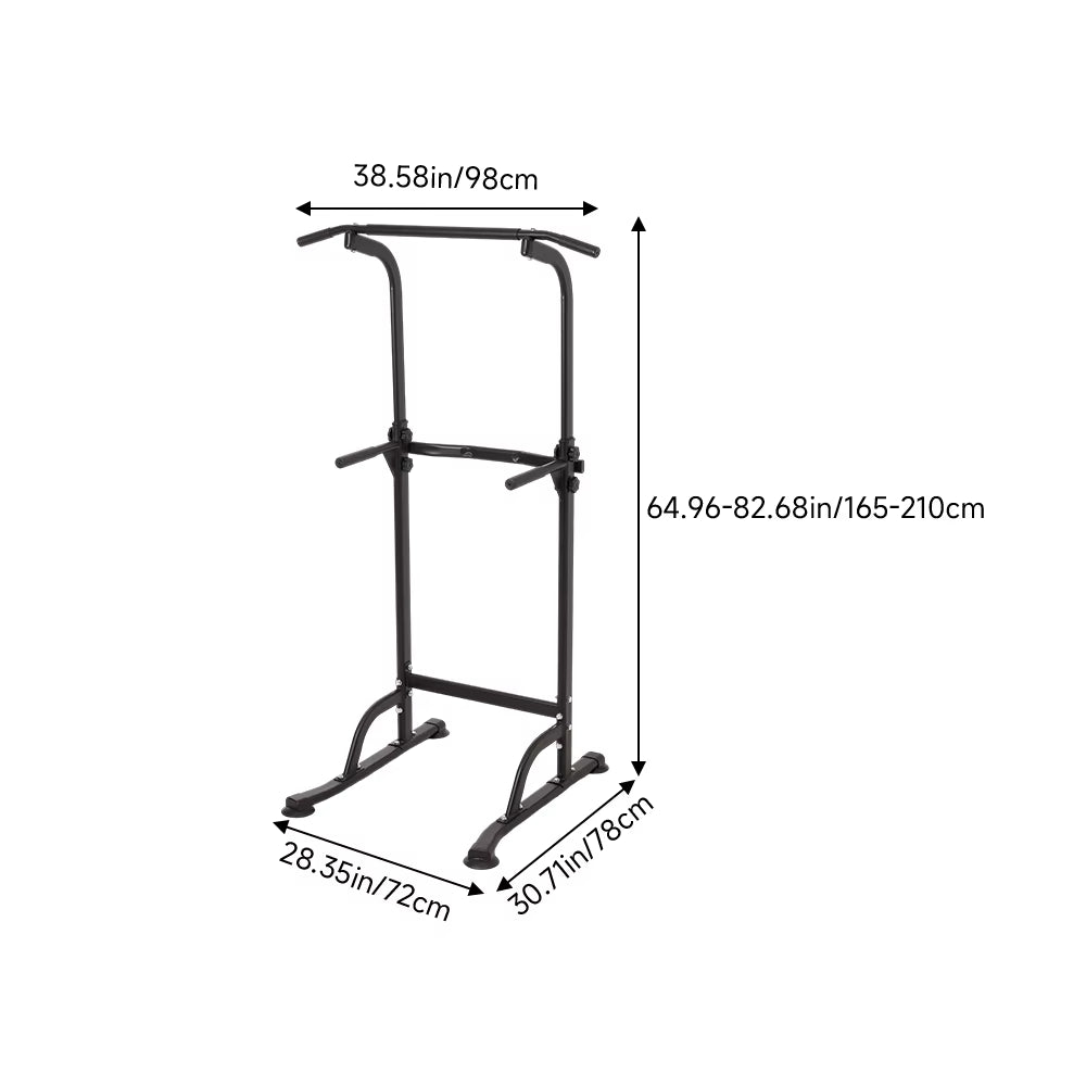 Power Tower with Dip Station and Pull-Up Bar