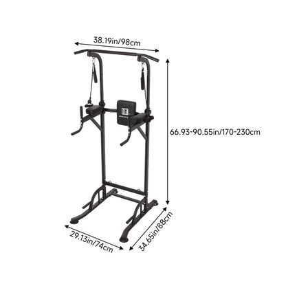 Power Tower with Dip Station and Pull-Up Bar